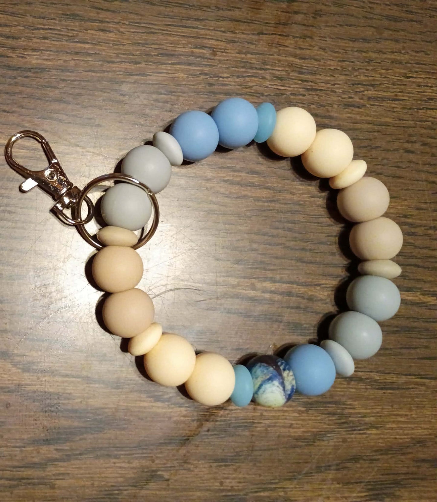 10in keychain/wristlet beach colors